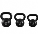 Black Painted Kettlebell
